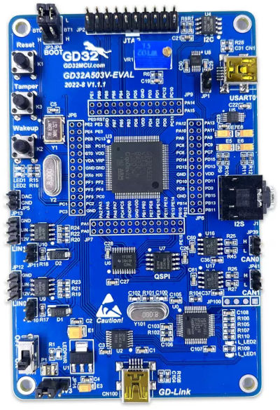 GigaDevice GD32A503V-EVAL!