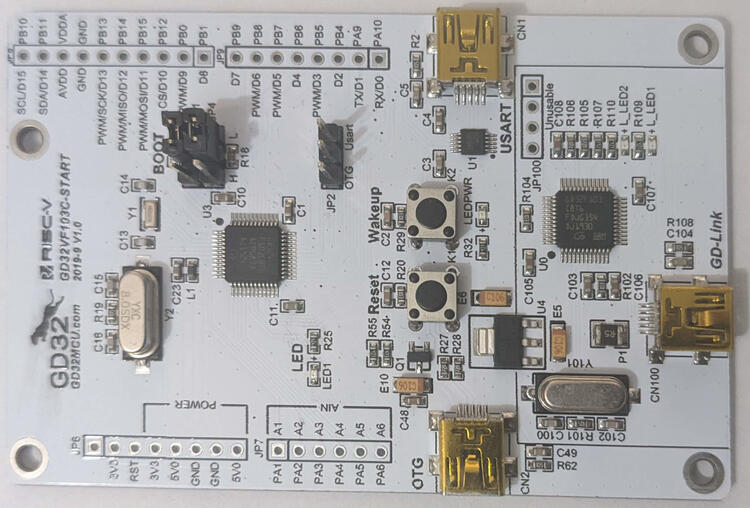 GigaDevice GD32VF103C-STARTER!