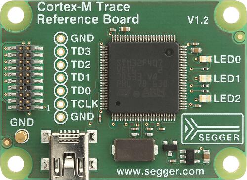 Cortex-M Trace Reference Board V1.2!